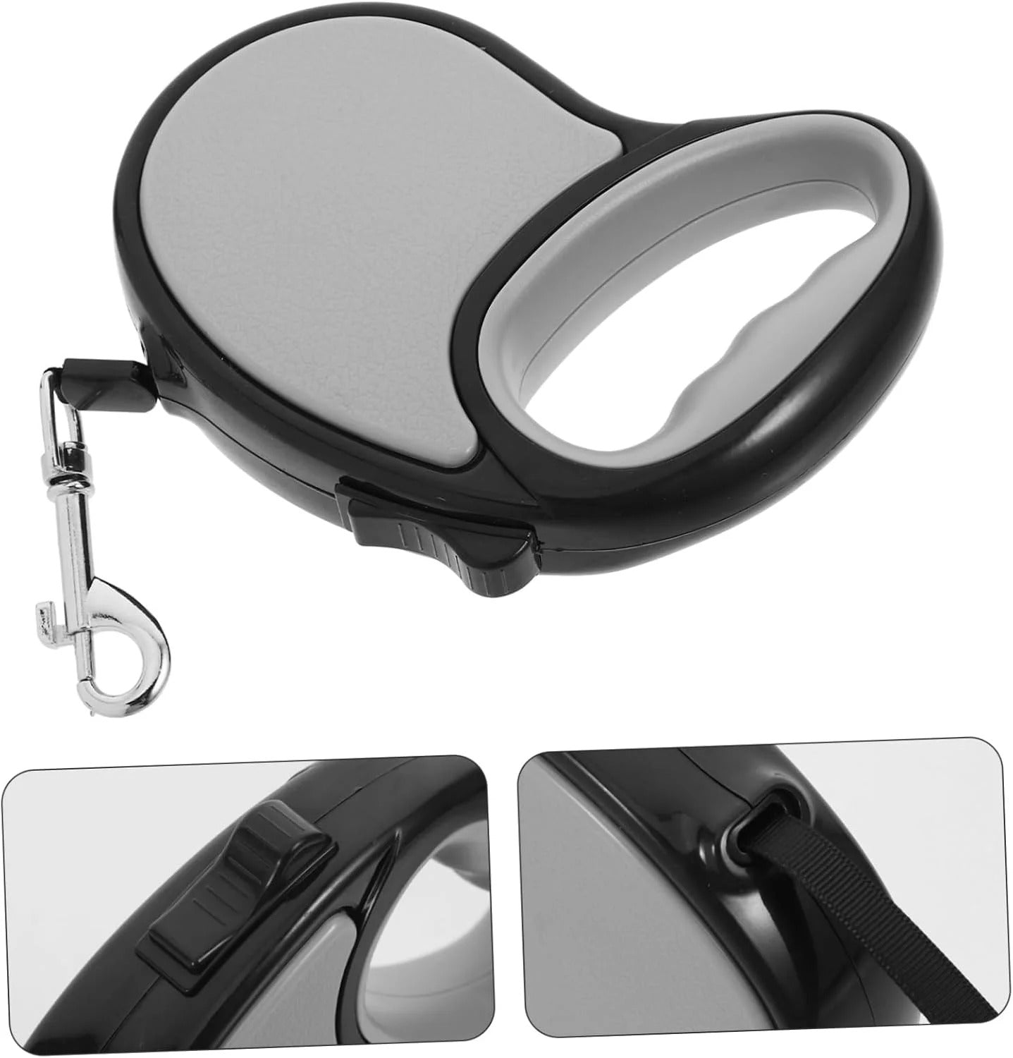 5M Retractable Dog Training Leash with One-Hand Brake System, Automatic Extend Tie-Out Lead for Puppies, Small Dogs and Cats Outdoor Walking Control