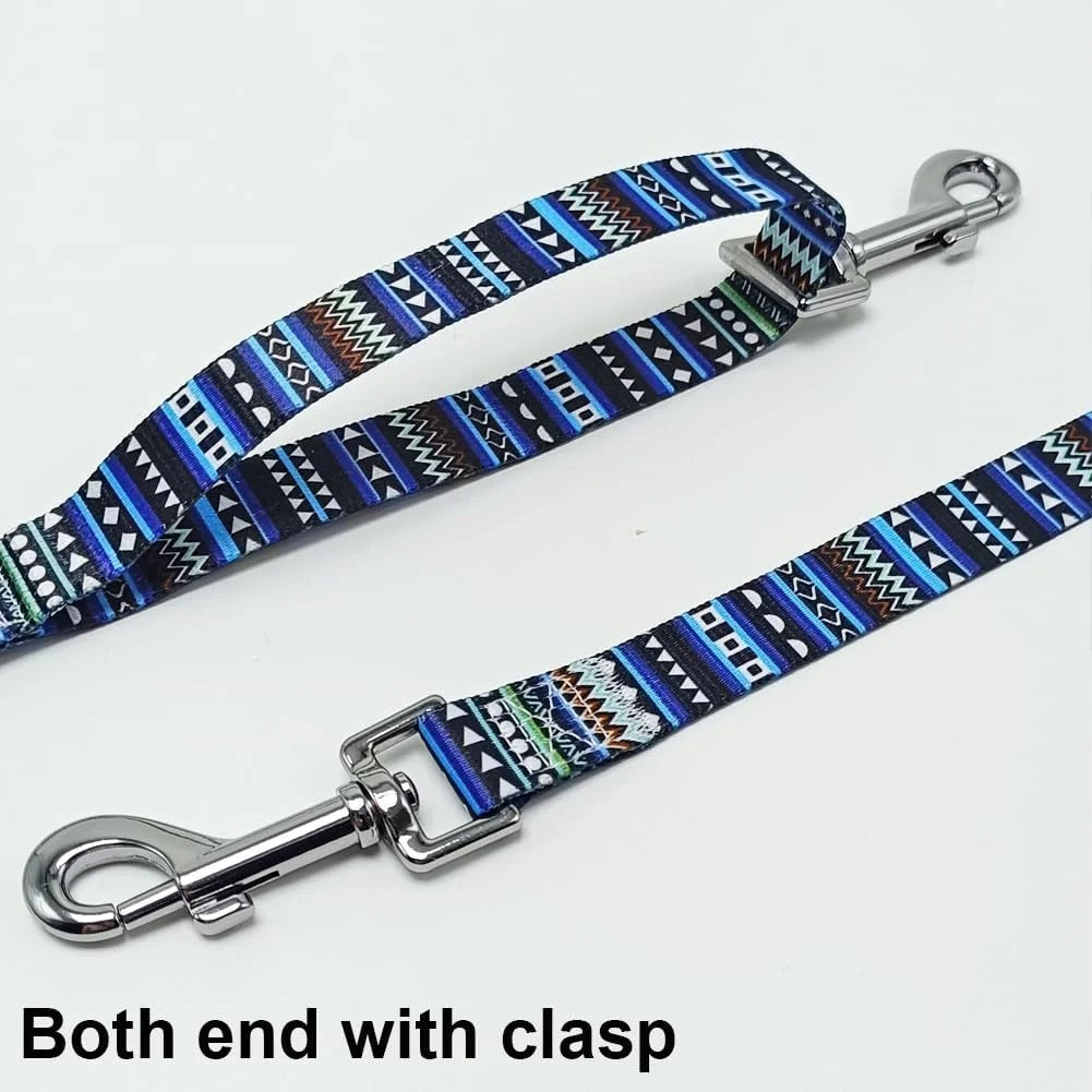 20FT Long Nylon Dog Training Leash for Obedience Recall and Agility Practice, Heavy Duty Tie Out Lead for Medium and Large Dogs Yard and Outdoor Use